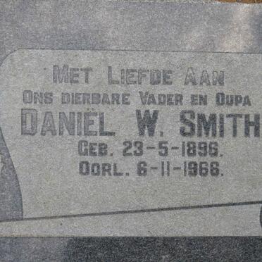SMITH Daniel W. 1896-1966