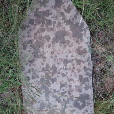 SCHOEMAN C.J. nee PIETERSE -1921