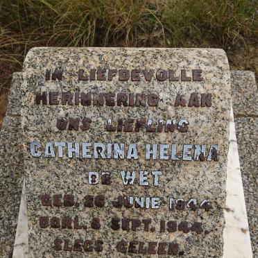 WET Catherina Helena, de 1944-1944