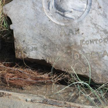 WATSON Anna Doreta nee BOUWER 1870-1919