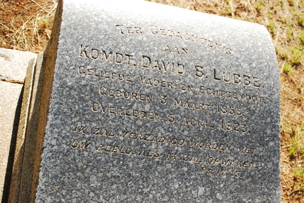 LUBBE David.S. 1855-1923
