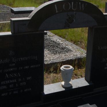 LOUW Jan Lenerd 1911-1989 &amp; Anna WEIDEMAN 1921-1973