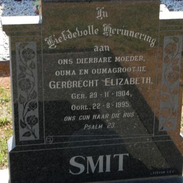SMIT Gerbrecht Elizabeth 1904-1995