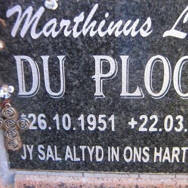 PLOOY Marthinus Louw, du 1951-2013