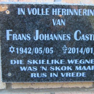 CASTELYN Frans Johannes 1942-2014