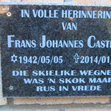 CASTELYN Frans Johannes 1942-2014
