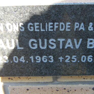 BLOM Paul Gustav 1963-2007