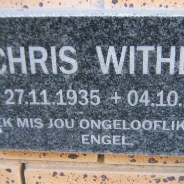 WITHERS Chris 1935-2009