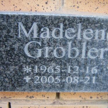 GROBLER Madelene 1965-2005