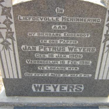 WEYERS Jan Petrus 1906-1951