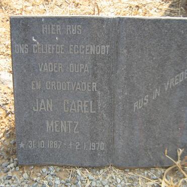 MENTZ Jan Carel 1887-1970