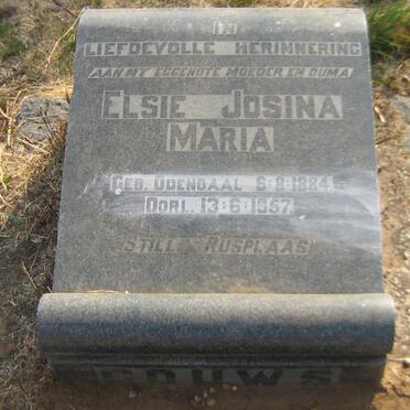 GOUWS Elsie Josina Maria nee ODENDAAL 1884-1957