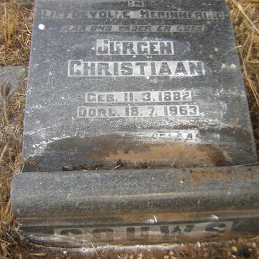 GOUWS Jurgen Christiaan 1882-1963