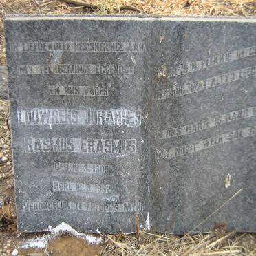 ERASMUS Louwrens Johannes 1908-1952