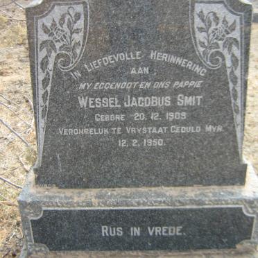 SMIT Wessel Jacobus 1909-1950