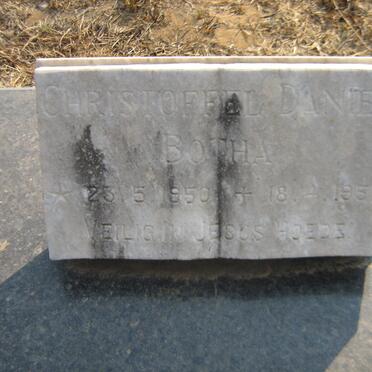 BOTHA Christoffel Daniel 1950-1951