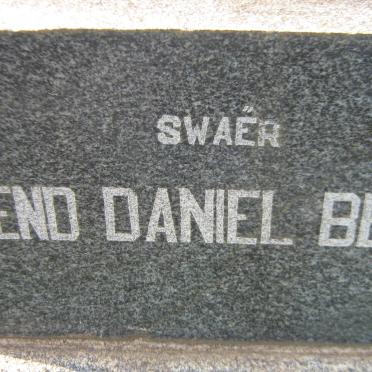 BESTER Barend Daniel