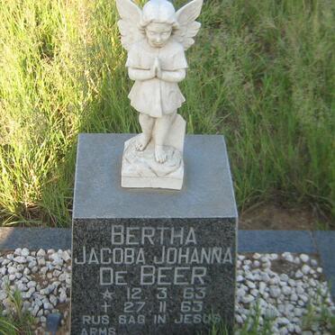 BEER Bertha Jacoba Johanna, de 1963-1963