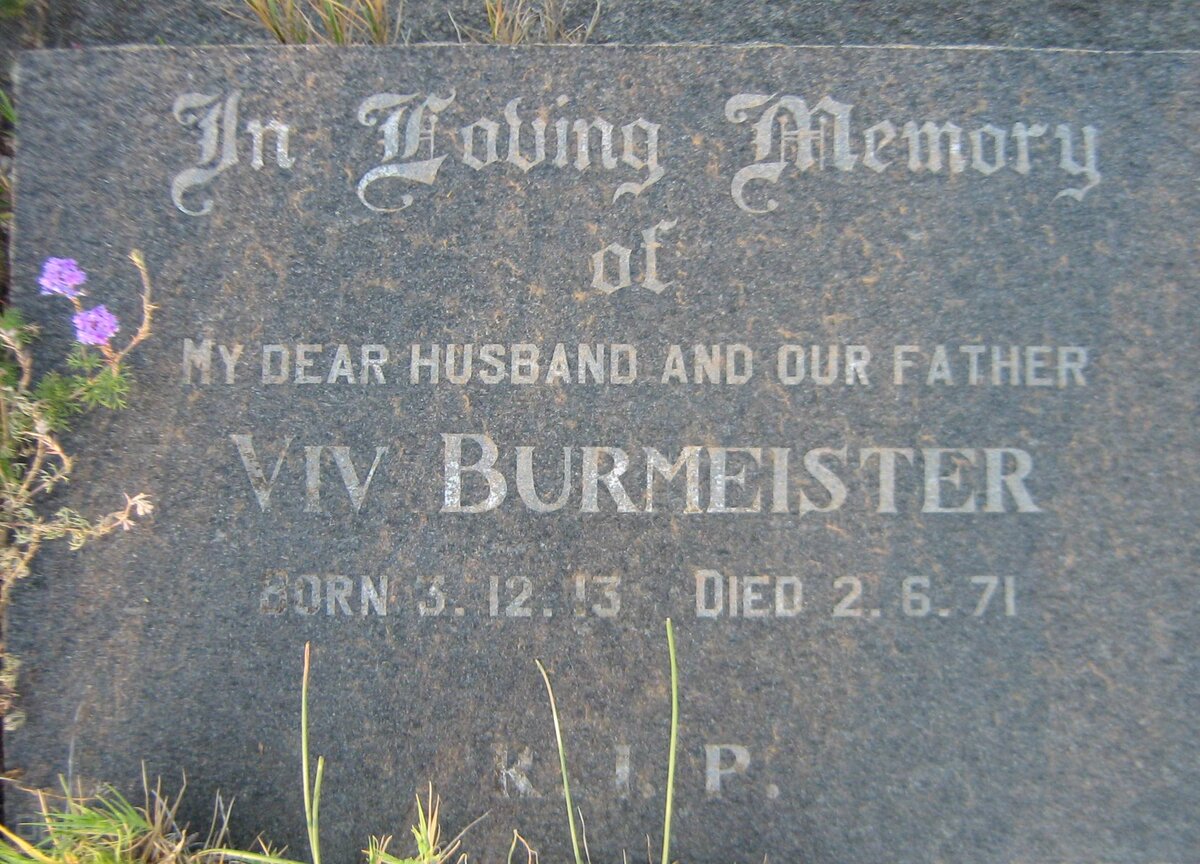BURMEISTER Viv 1913-1971