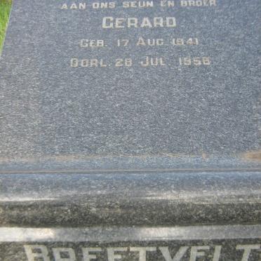 BREEDVELT Gerard 1941-1958
