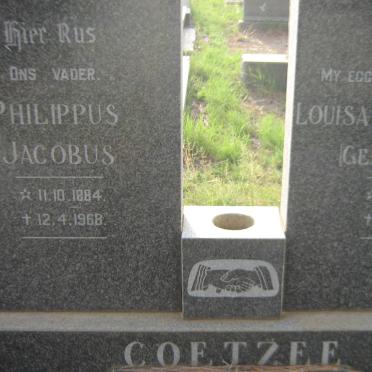 COETZEE Philippus Jacobus 1884-1968 &amp; Louisa Maria Hendrina MARAIS 1893-1966