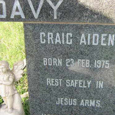 DAVY Craig Aiden 1975-1975