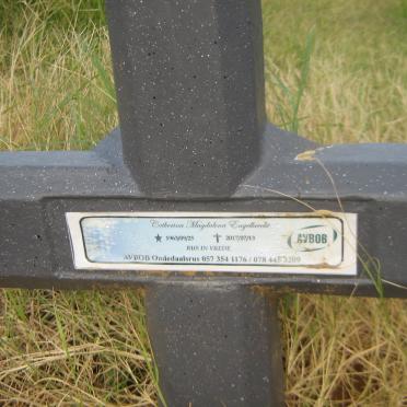 ENGELBRECHT Catherina Magdalena 1963-2017