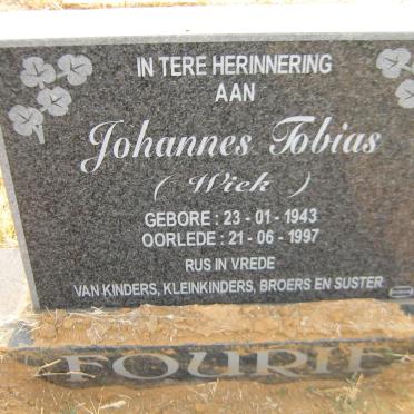 FOURIE Johannes Tobias 1943-1997