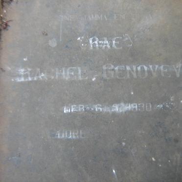 FOUCHE Rachel Genoveva 1930-