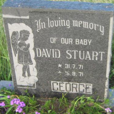 GEORGE David Stuart 1971-1971