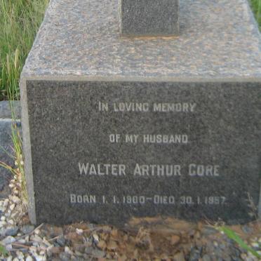 GORE Walter Arthur 1900-1957