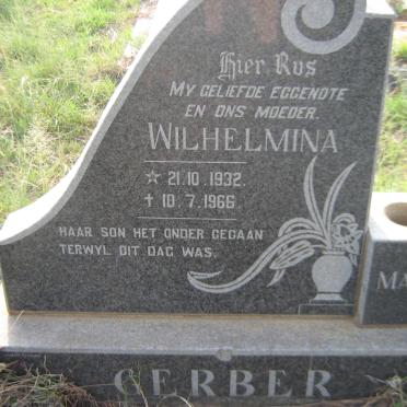GERBER Wilhelmina 1932-1966