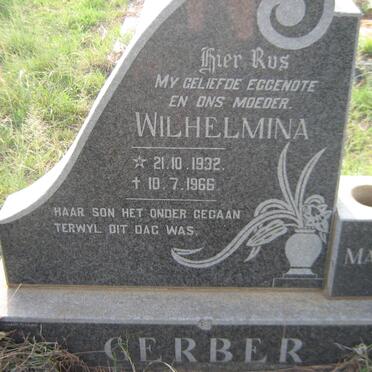 GERBER Wilhelmina 1932-1966