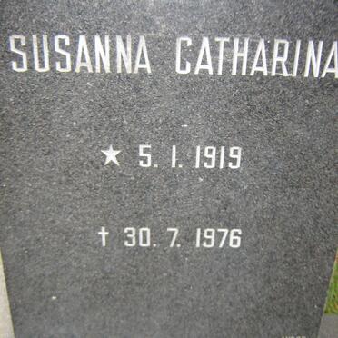 HEEVER Susanna Catharina, van den 1919-1976