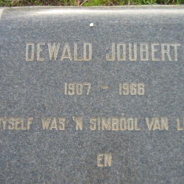 JOUBERT Dewald 1907-1966