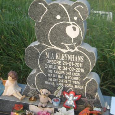 KLEYNHANS Mia 2011-2015