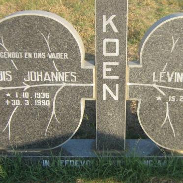 KOEN Louis Johannes 1936-1990 &amp; Levina Henritha McCALLAGHAN 1943-
