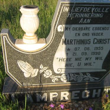 LAMPRECHT Marthinus Christo 1955-1990