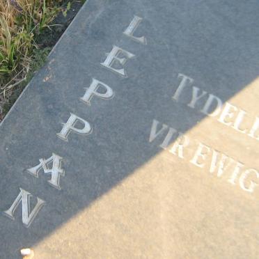 LEPPAN Harry 1947-1994