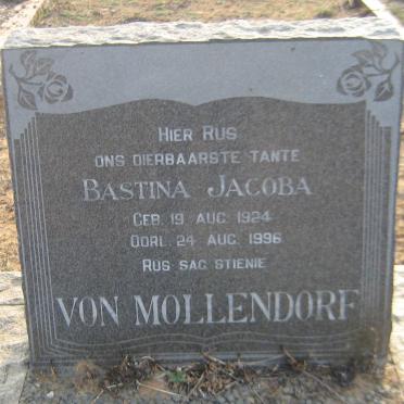 MOLLENDORF Bastina Jacoba, von 1924-1996