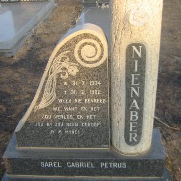 NIENABER Sarel Gabriel Petrus 1934-1982