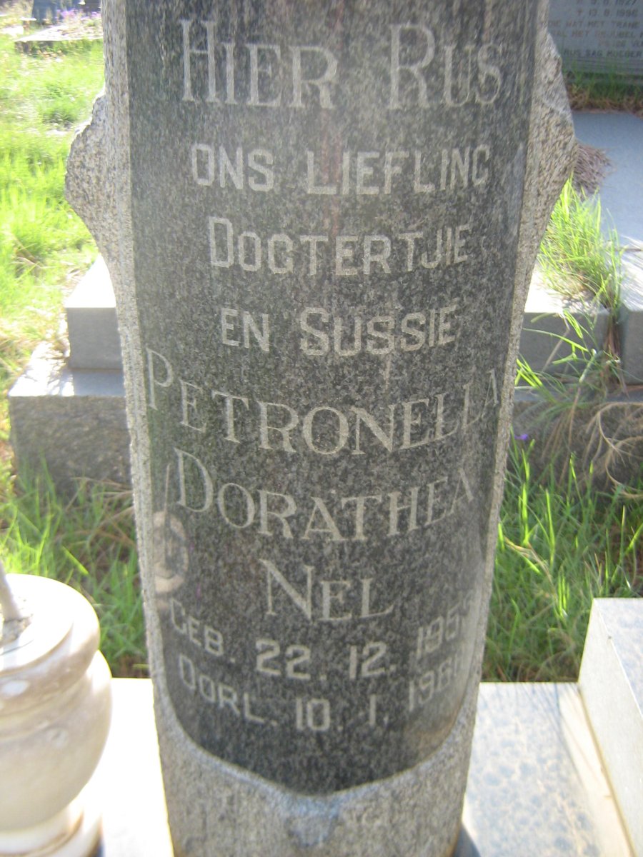 NEL Petronella Dorathea 1953-196?