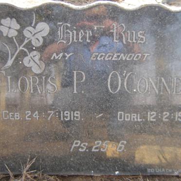 O'CONNELL Floris P. 1919-1957