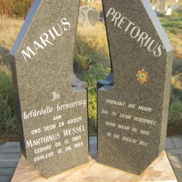 PRETORIUS Marthinus Wessel 1969-1993