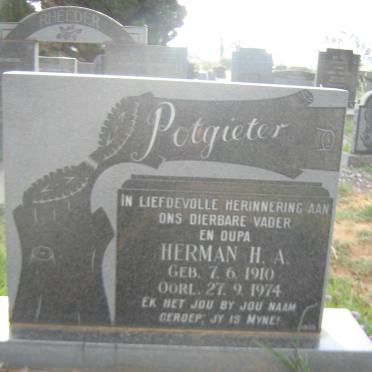 POTGIETER Herman H.A. 1910-1974