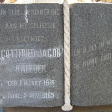 RHEEDER Gottfried Jacob 1918-1965