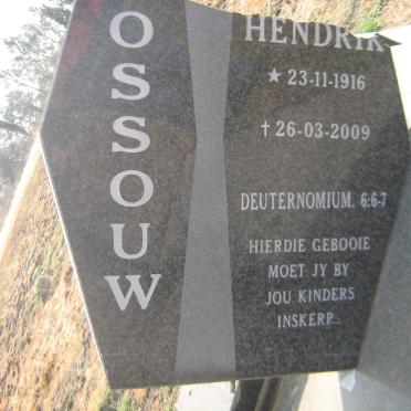 ROSSOUW Jozef Hendrik 1916-2009