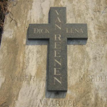 REENEN Dick, van 1925-1989 &amp; Lena 1940-