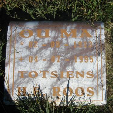 ROOS H.E. 1913-1995
