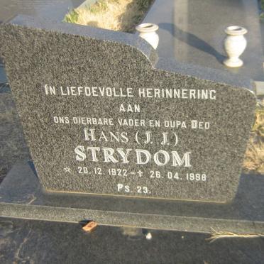 STRYDOM J.J. 1922-1998